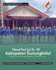 Selamat Hari Jadi Ke-196 Kabupaten Gunungkidul